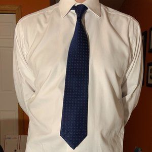 Navy Blue DKNY Mens Tie